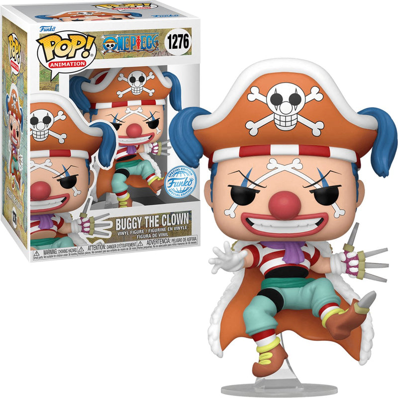 Funko-Pop! Einteiler – Buggy der Clown, exklusiver Gral, selten