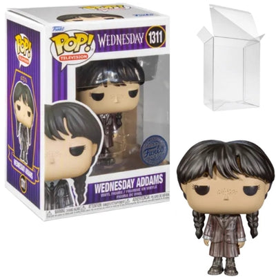 Funko-Pop! TV: Mittwoch – Mittwoch Addams Metallic (exklusiv)