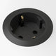Kondator Powerdot Mini 51 mm Einbaubuchse, schwarz
