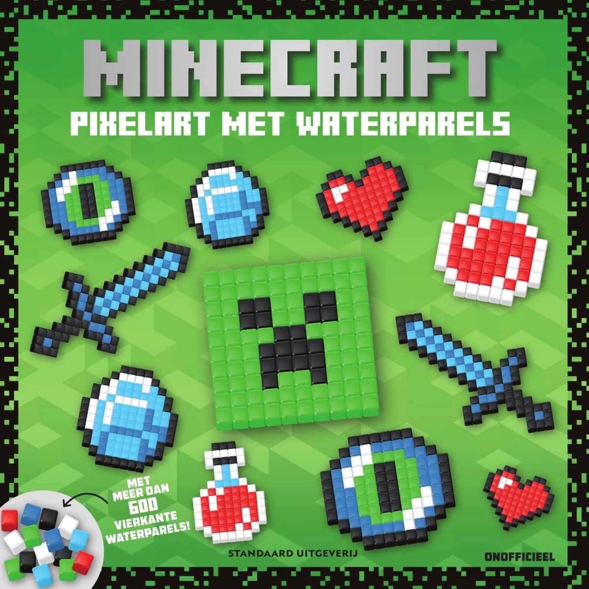 Minecraft 1 – Pixelkunst mit Wasserperlen