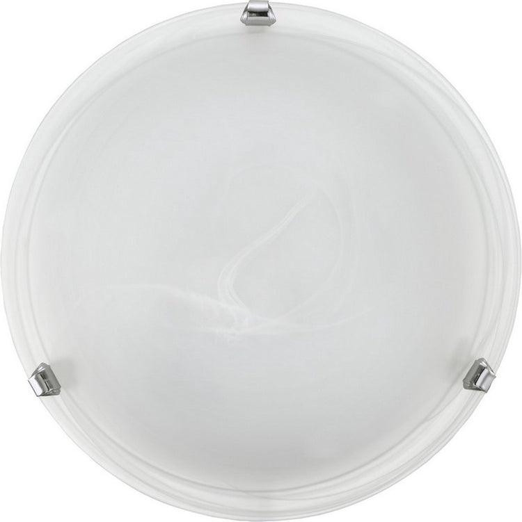 Eglo Salome Decken- und Wandleuchte - E27 - ø 30 cm - Grauweiß