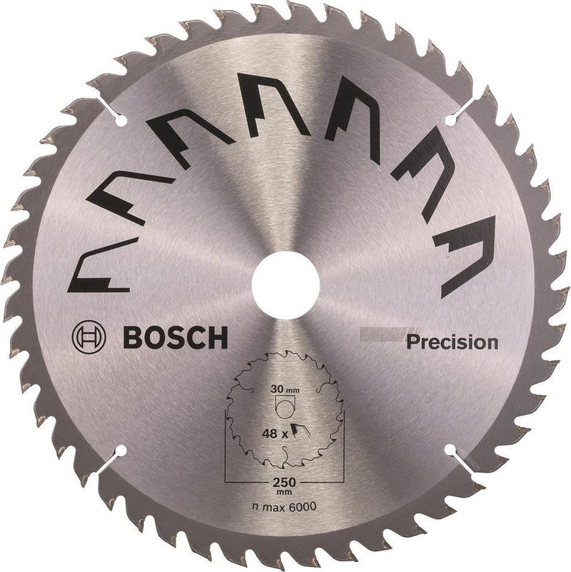 Bosch - Präzisionskreissägeblatt 250 x 30 x 3,2 mm, 48
