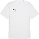 Puma Teamgoal Jersey Herren-Sportshirt – Weiß-Schwarz-Federgrau