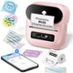 Phomemo m220 – Bluetooth-Etikettendrucker – Thermo-Etikettendrucker – tragbarer Drucker – 203 dpi – für Barcode, Adressetiketten und Geschäftsetiketten – Pink