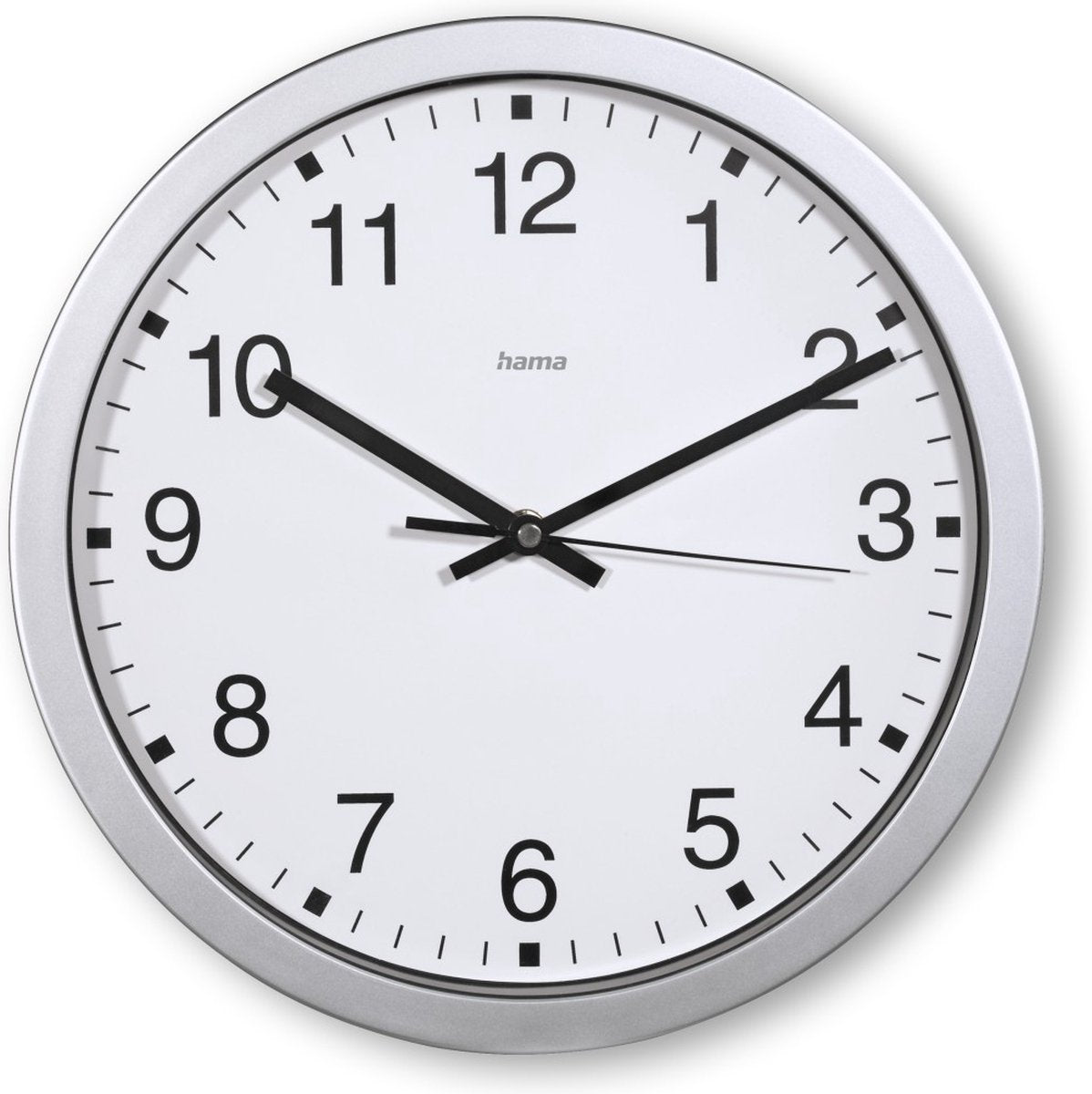 Hama Wanduhr - Mallorca - Silber