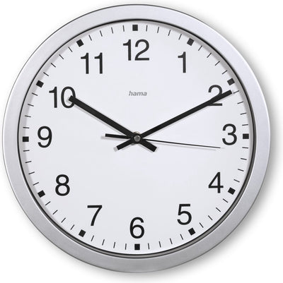 Hama Wanduhr - Mallorca - Silber