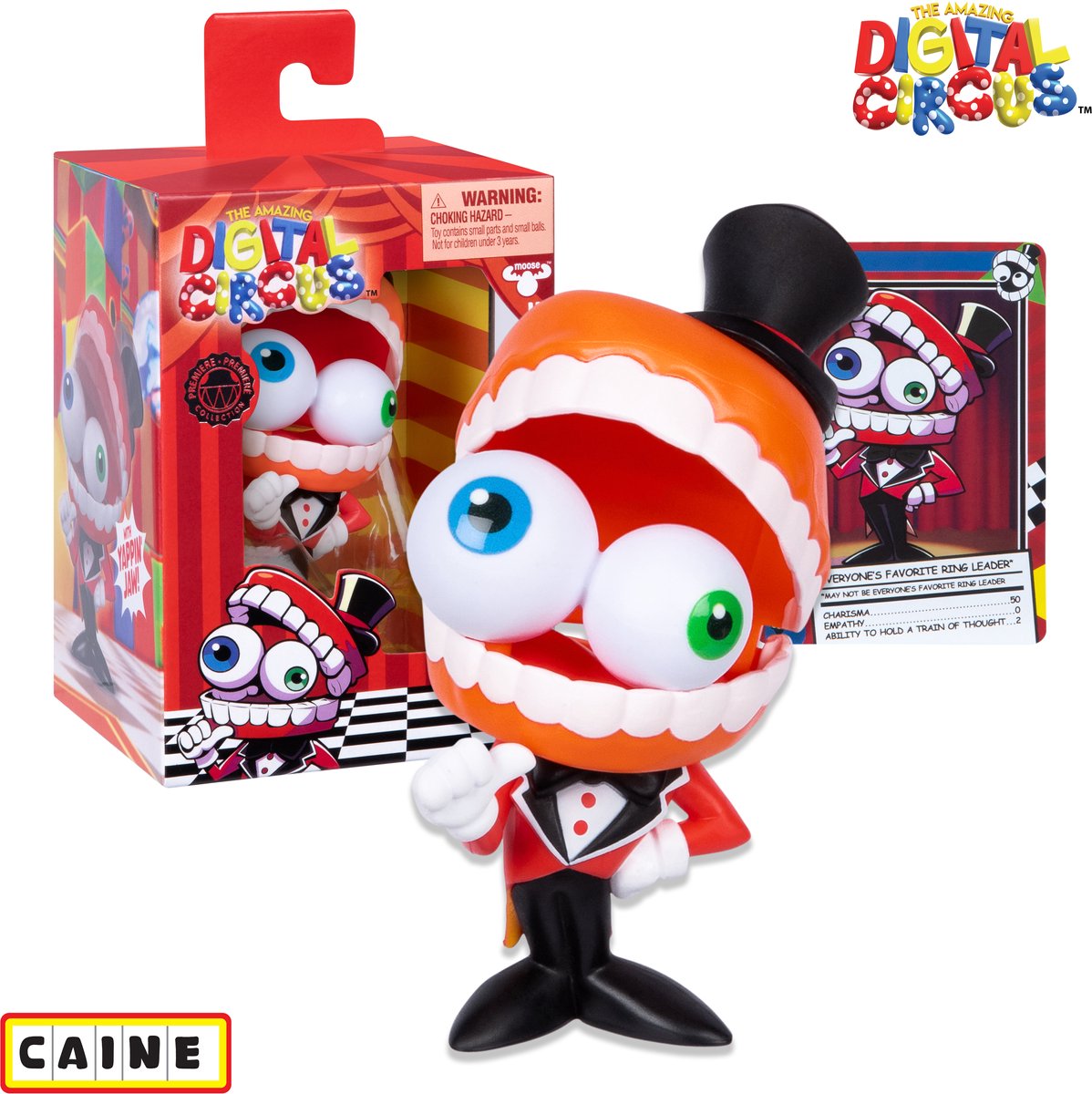 Moose spielt den erstaunlichen digitalen Zirkus – Vinylfigur Caine