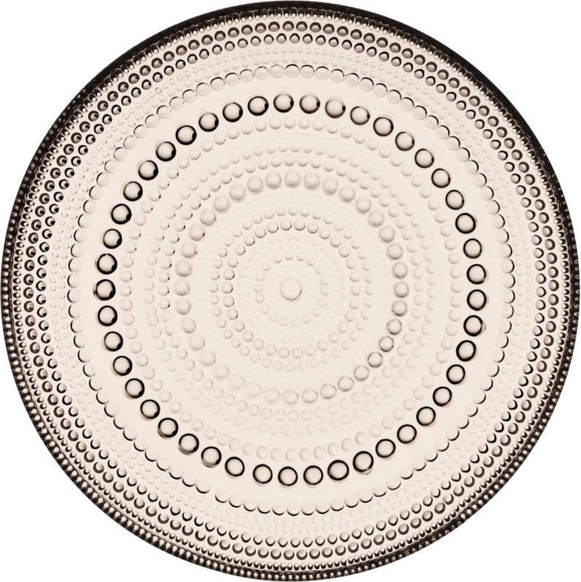 Iittala - Kastehelmi - flacher Teller 17cm Leinen