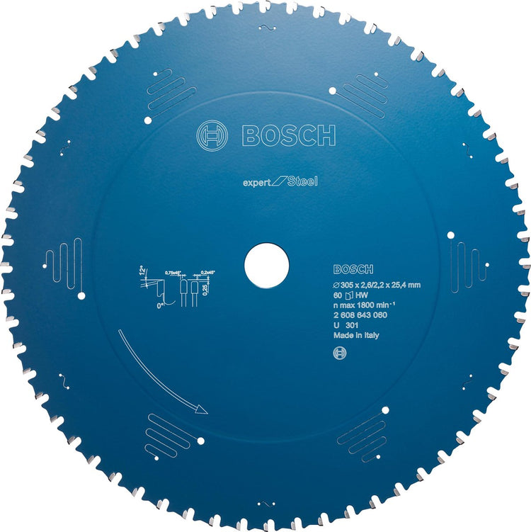 Bosch Kreissägeblatt Expert für Stahl 210 x 30 x 2,2 mm, 48