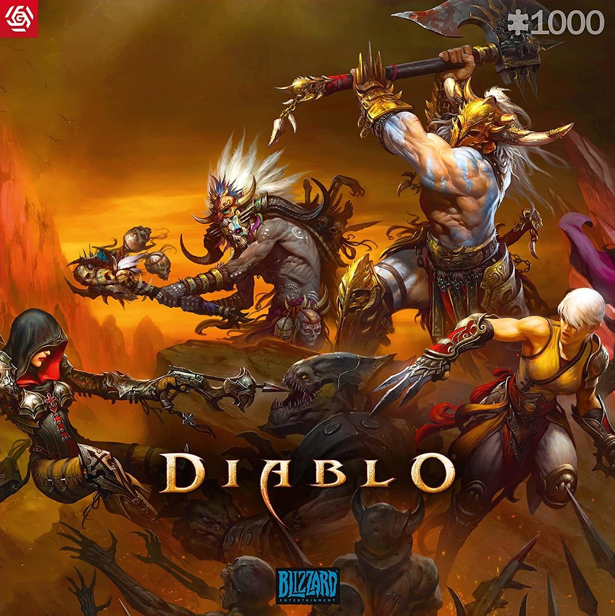 Good Loot Diablo Heroes Kampfpuzzle (1000 Teile)