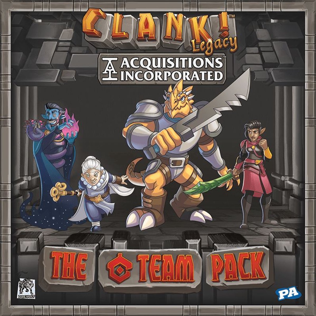 Asmodee-Brettspiel klappert! Legacy-The-C-Team-Pack-Erweiterung, Englisch.