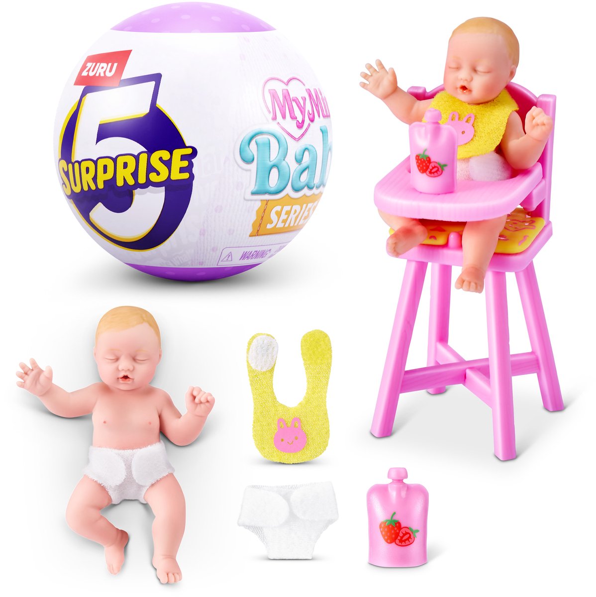 Zuru 5 Überraschung mein Mini -Baby - Überraschungsball