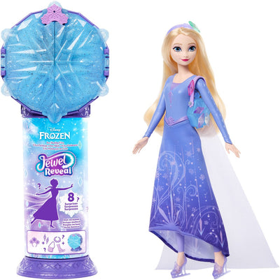 Mattel Disney Frozen Jewel Reveal Skating Elsa Modepuppe