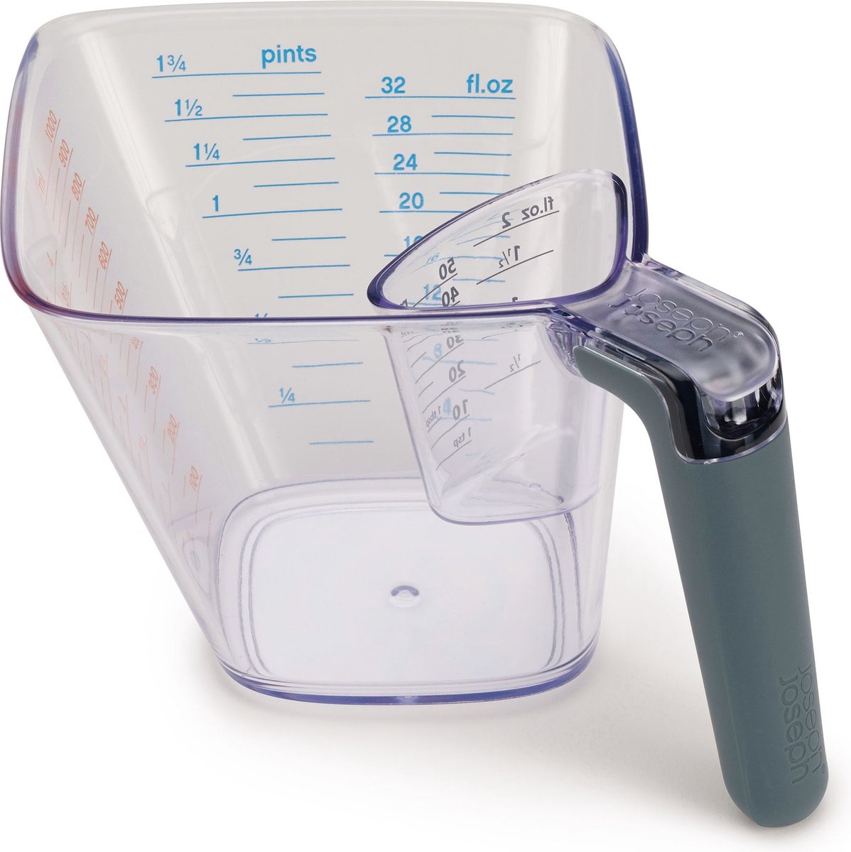 Joseph Joseph Align Messbecher 2er-Set – transparent