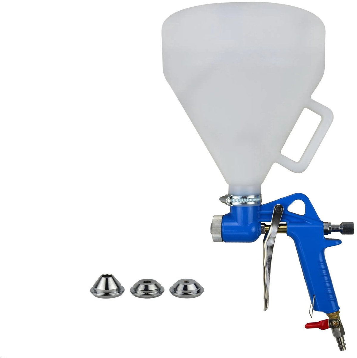 Geko-Lufttrichter-Spritzpistole – verstellbare Düsen – 4500-ml-Kunststoffbecher