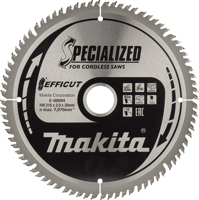Makita Schnittholz 216x1,5x30 T80 - e-08894