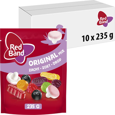 Rote Bandbonbonmischung Originalbeutel (10x 235g)