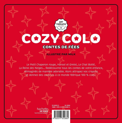 Hachette Heroes – Cozy Colo – Malbuch – 170 g Papier – einseitig
