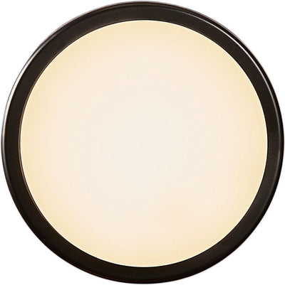 Nordlux Cuba runde Wandleuchte-LED-Modul-IP54-schwarz