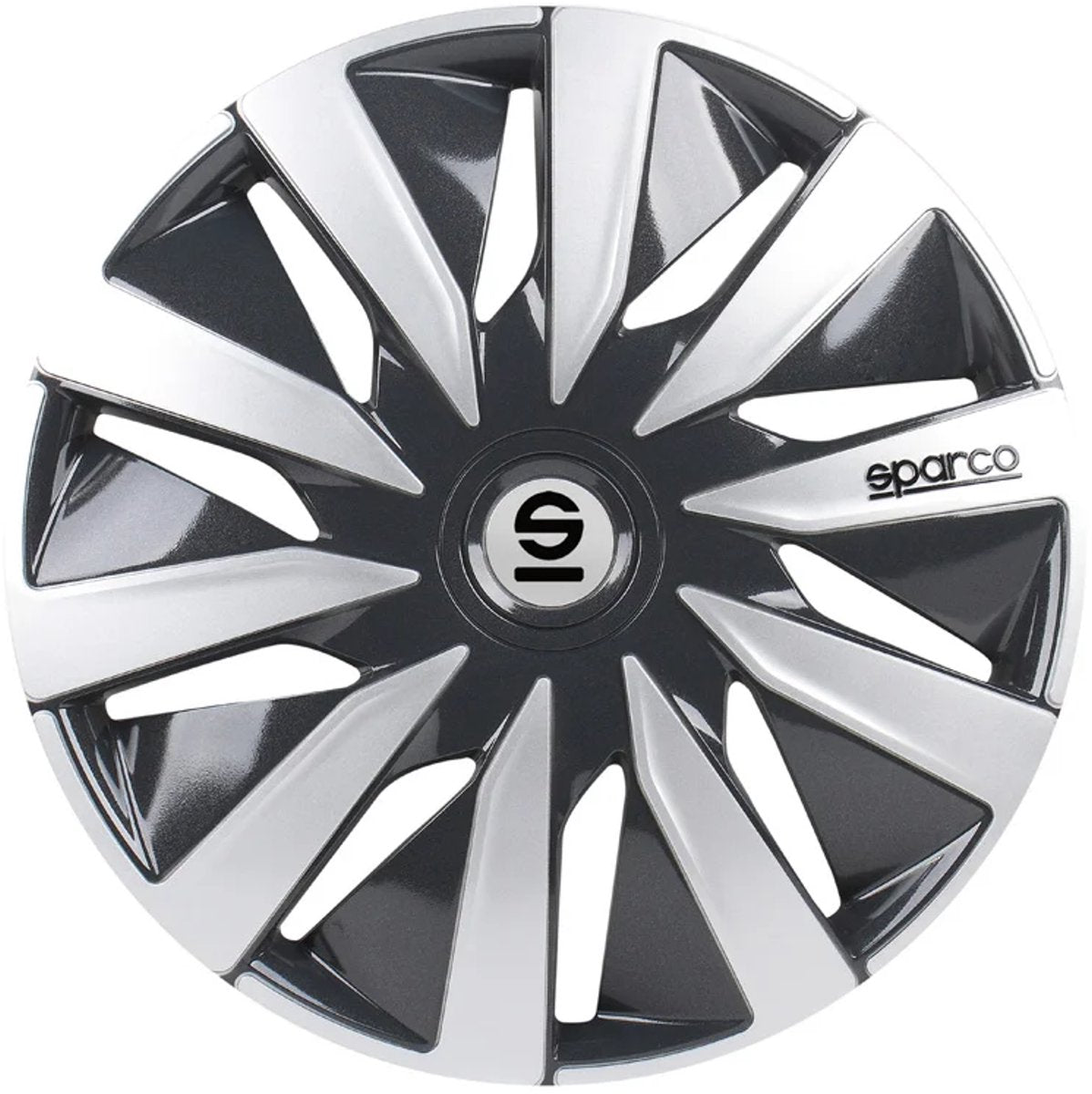 Sparco - Radkappen - Felgen - Lazio - 15 Zoll - Grausilber
