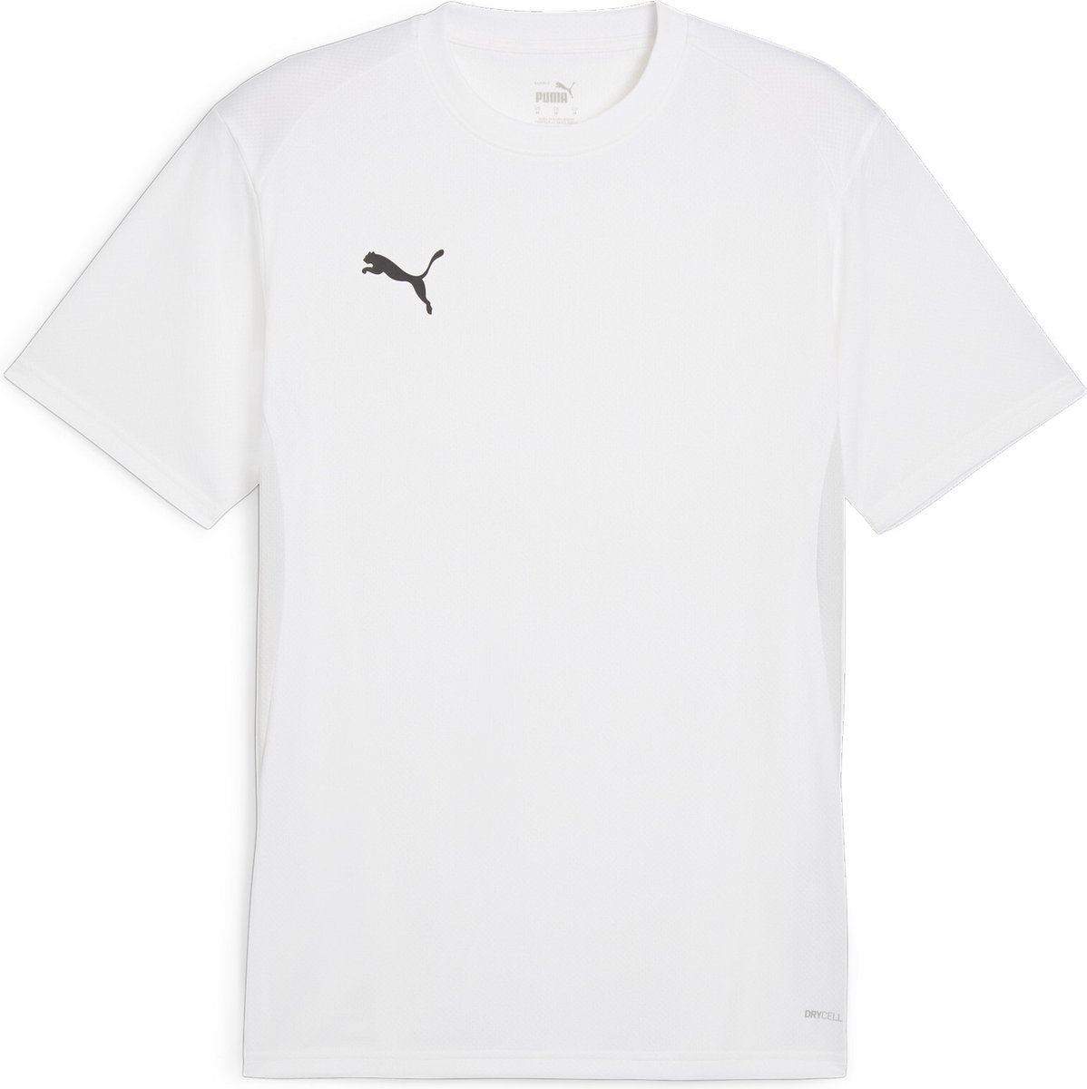 Puma Teamgoal Jersey Herren-Sportshirt – Weiß-Schwarz-Federgrau