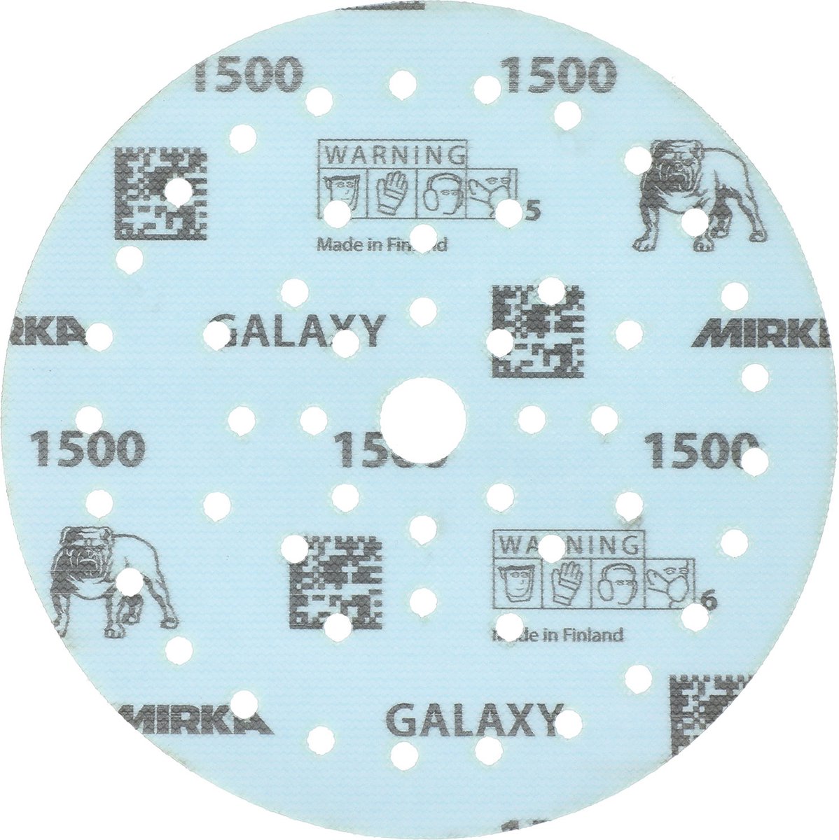 Mirka Galaxy Schleifscheiben 150 mm – 50 Stück – P120