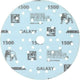 Mirka Galaxy Schleifscheiben 150 mm – 50 Stück – P120