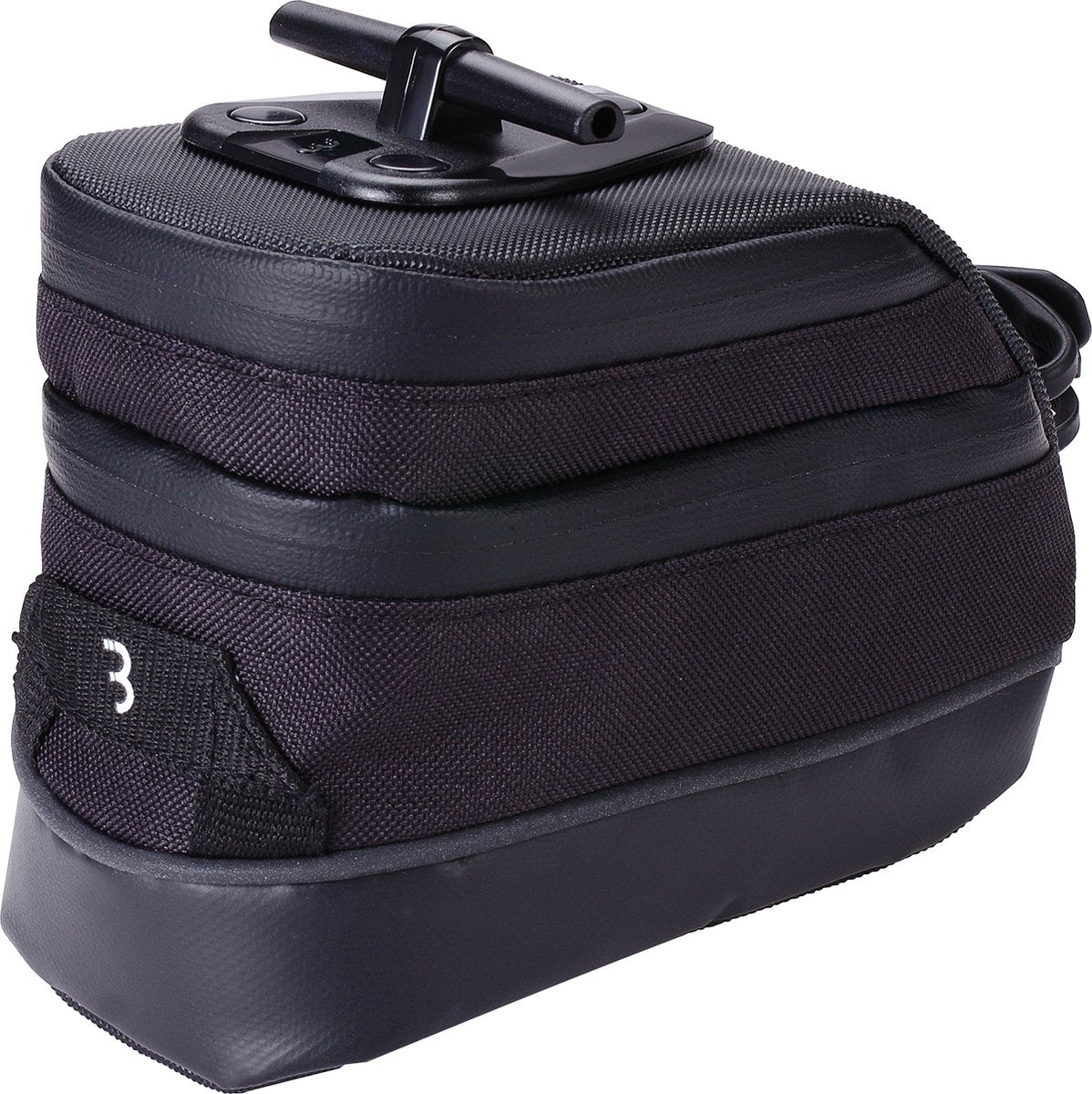 BBB Cycling Storepack – wasserabweisende Satteltasche – Rennrad, Mountainbike – Schwarz – 0,75 l – Größe L – BSB-12 l