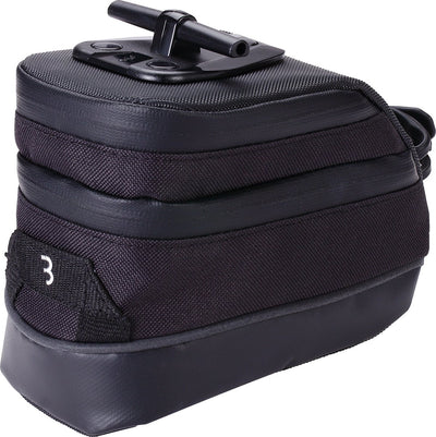 BBB Cycling Storepack – wasserabweisende Satteltasche – Rennrad, Mountainbike – Schwarz – 0,75 l – Größe L – BSB-12 l