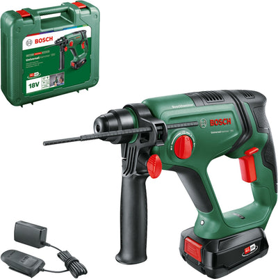 Bosch Universalhammer 18V | 2,0 Jahre | 2,5 Ah Akku + Ladegerät | im Transportkoffer