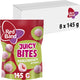 Rote Bandhappen Erdbeere (8x 145 Gramm)