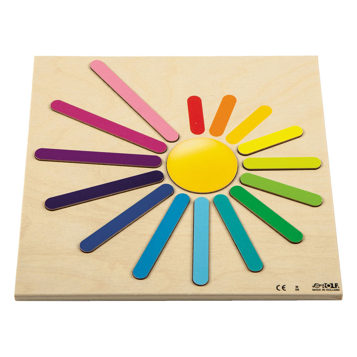 Rolf Rolf Relief Puzzle Regenbogenstrahlen, 15st.