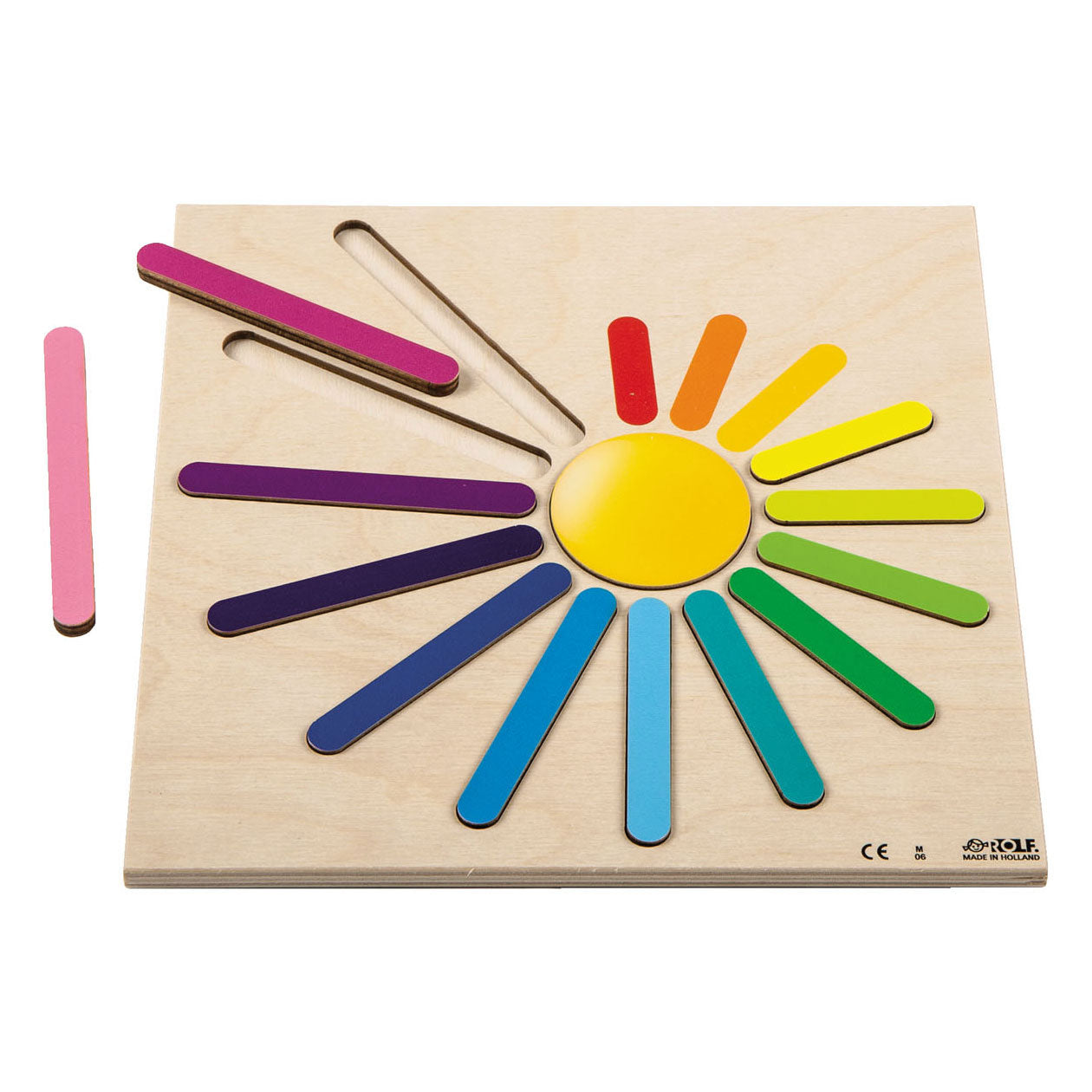 Rolf Rolf Relief Puzzle Regenbogenstrahlen, 15st.