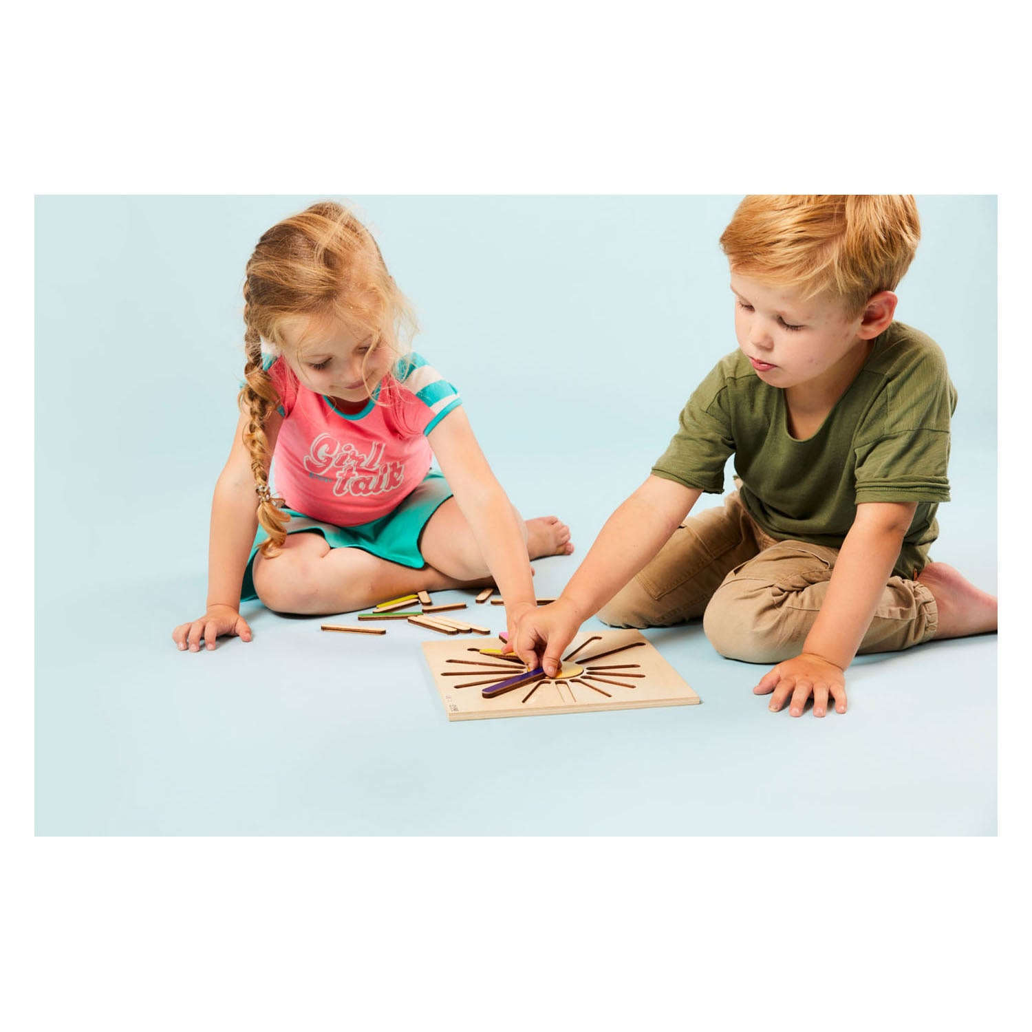 Rolf Rolf Relief Puzzle Regenbogenstrahlen, 15st.
