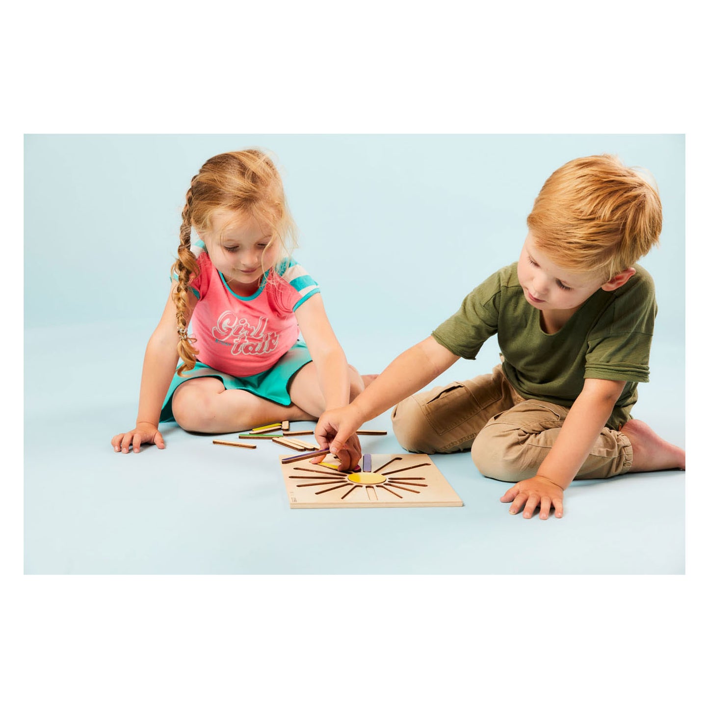 Rolf Rolf Relief Puzzle Regenbogenstrahlen, 15st.
