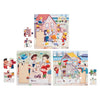 Rolf - Holzpuzzle -Serie Wonen, 3 -Set von 3
