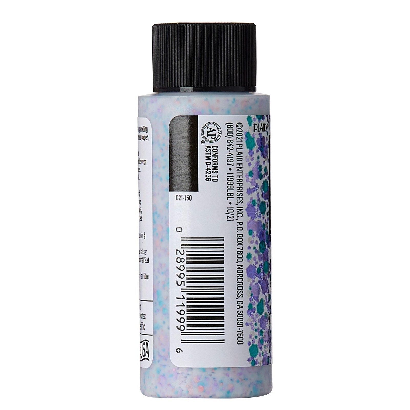 Folkart • glitzernde Pop-Acrylfarbe, Einhorn-Magie, 59 ml