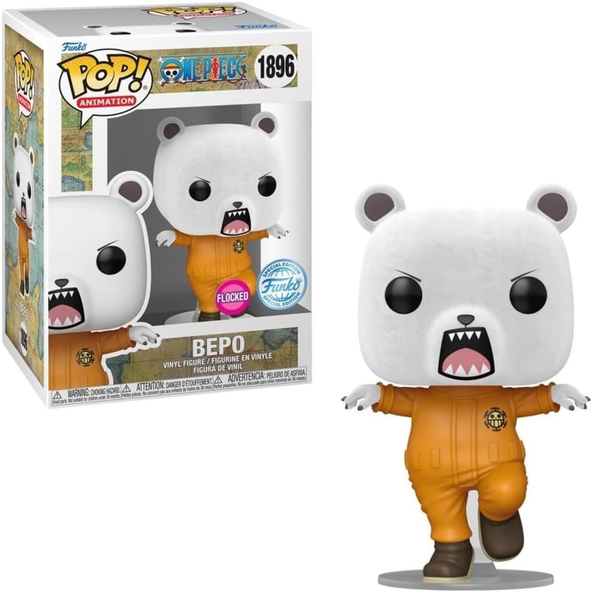 Funko One Piece – Pop-Animation Nr. 1896 – Bepo