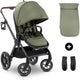 Hauck Comfort n Care – Premium-Kinderwagen mit extra Komfort – Oliv
