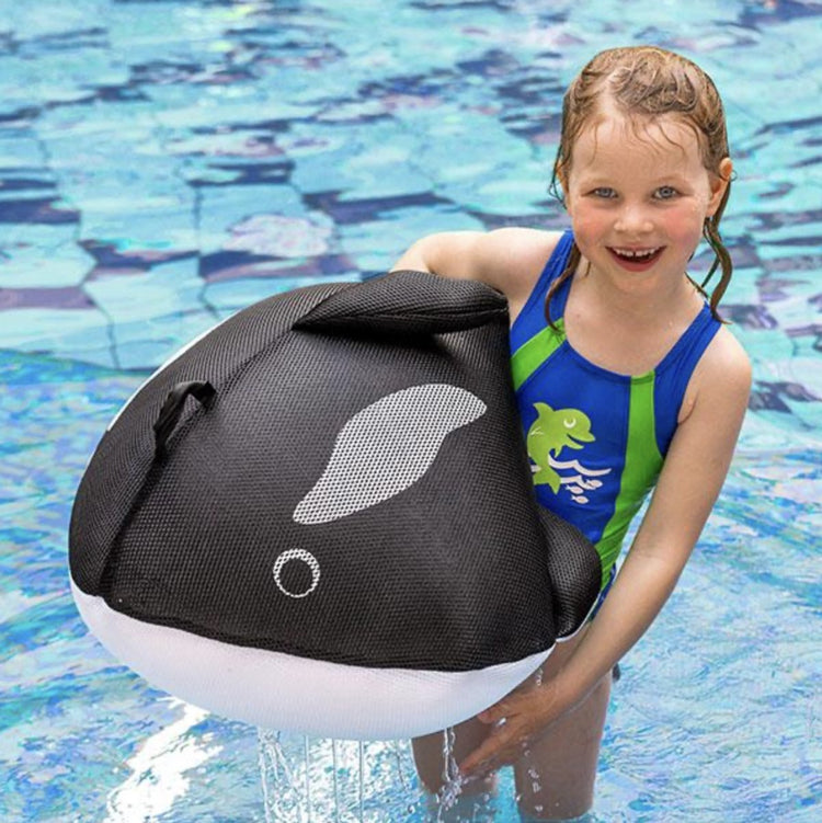 Beco-sealife® Schwimmtierflosse - Killerwal Orca - Schwarz-Weiß - Schwimmhilfe
