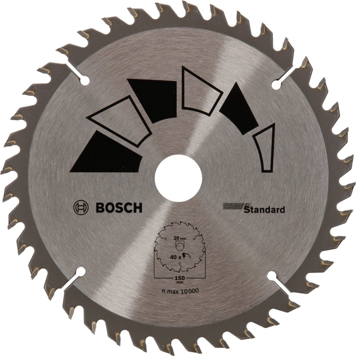 Bosch - Kreissägeblatt Standard 150 x 20 x 2,2 mm, 40