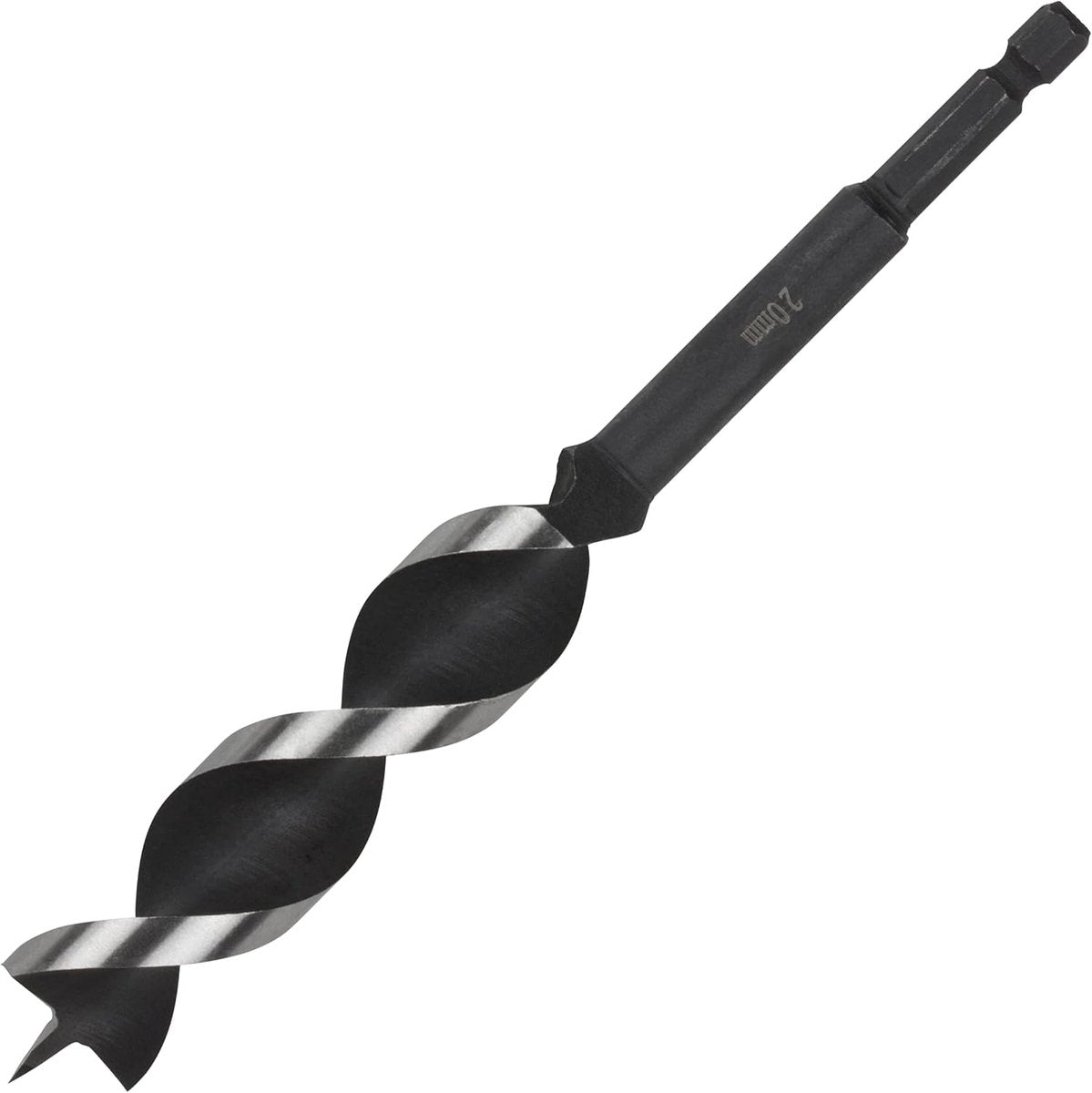 Wolfcraft – 18-mm-Schlangenbohrer für Holzbalken – 165 mm – Holzbohrer mit Sechskantschaft – Sechskant – Bohrer für Holz – 7137000