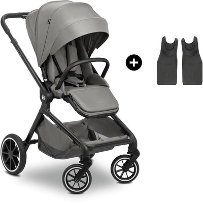 Hauck Move n Care – Multifunktionskinderwagen – inklusive Adapter für Ihre Babyschale – Dunkelgrau