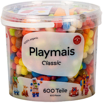 Playmais klassischer Basis-Eimer – 600 Stück.
