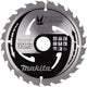Makita Zubehör Kreissägeblatt | Holz | mforce | 185x30x2,0 24t15g - b-32035
