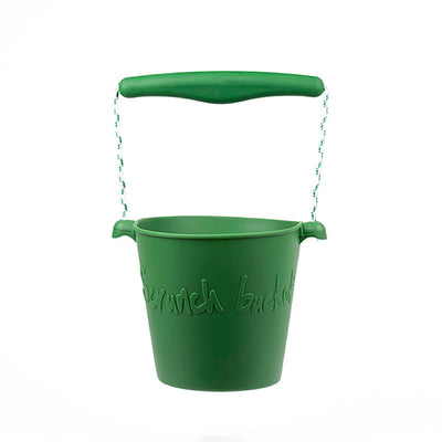 Scrunch-Spielzeugeimer – grün – faltbar – recycelbar