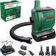 Bosch easyinflate 18v-500 – Akku-Luftpumpe – inkl. 1x 18V 2,0 Ah Akku - Ladegerät - 3 Düsen - 50cm Schlauch - Aufbewahrungstasche