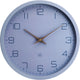Nexttime nxt eco – Wanduhr – 30 cm – Papier Biokunststoff – Schwarz – geräuschlos