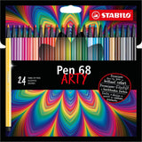 Stabilo Pen 68 Arty Filz -Tip Stifte 24 Stücke - afbeelding 1