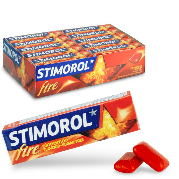 Stimorol Feuerzimt – Kaugummi – zuckerfrei – 1x30 Stück